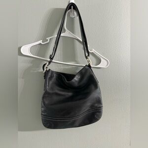 Coach Genuine Leather tassel black   Purse